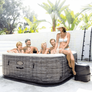 Intex PureSpa Greystone Deluxe Square ⧄ 239 x 71 cm  28452