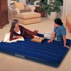 Intex Classic Downy Blue Queen 152 x 203 x 22 cm   68759