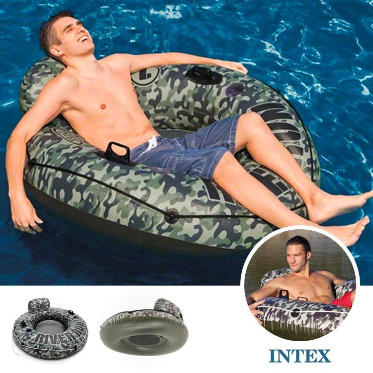 Intex Schwimmreifen – Camo River Run 1 (Ø 135 cm) 58835EU