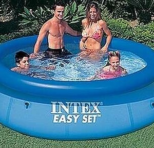 INTEX Poolfolie / Ersatzfolie ( Liner)  Quick-Up-Pool 244x76 cm  10433