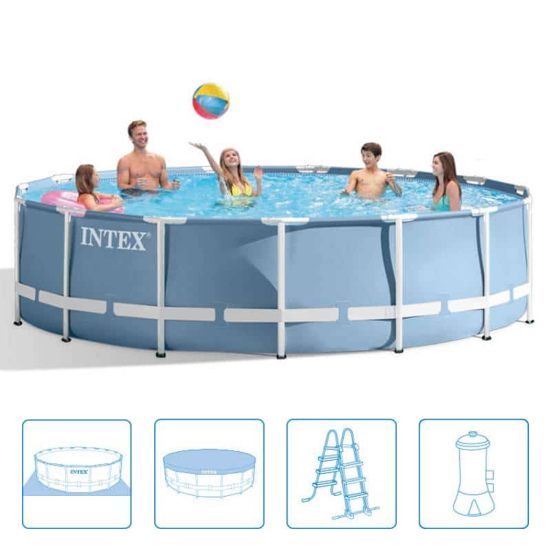 Intex Frame Pool Set Prism Rondo Ø 457 x 107 cm 26734GN