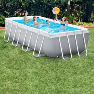 intex pool set prism frame rechteckig 488x244x107 cm 26792gn